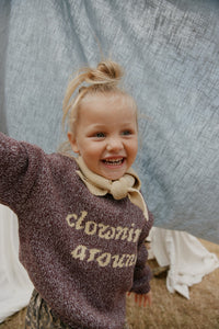 Lori Clowning Around Knitted Sweater