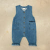 Wren Denim Sleeveless Overall