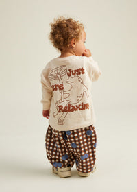 Rue Long Sleeve Ribbit Relaxed Tee
