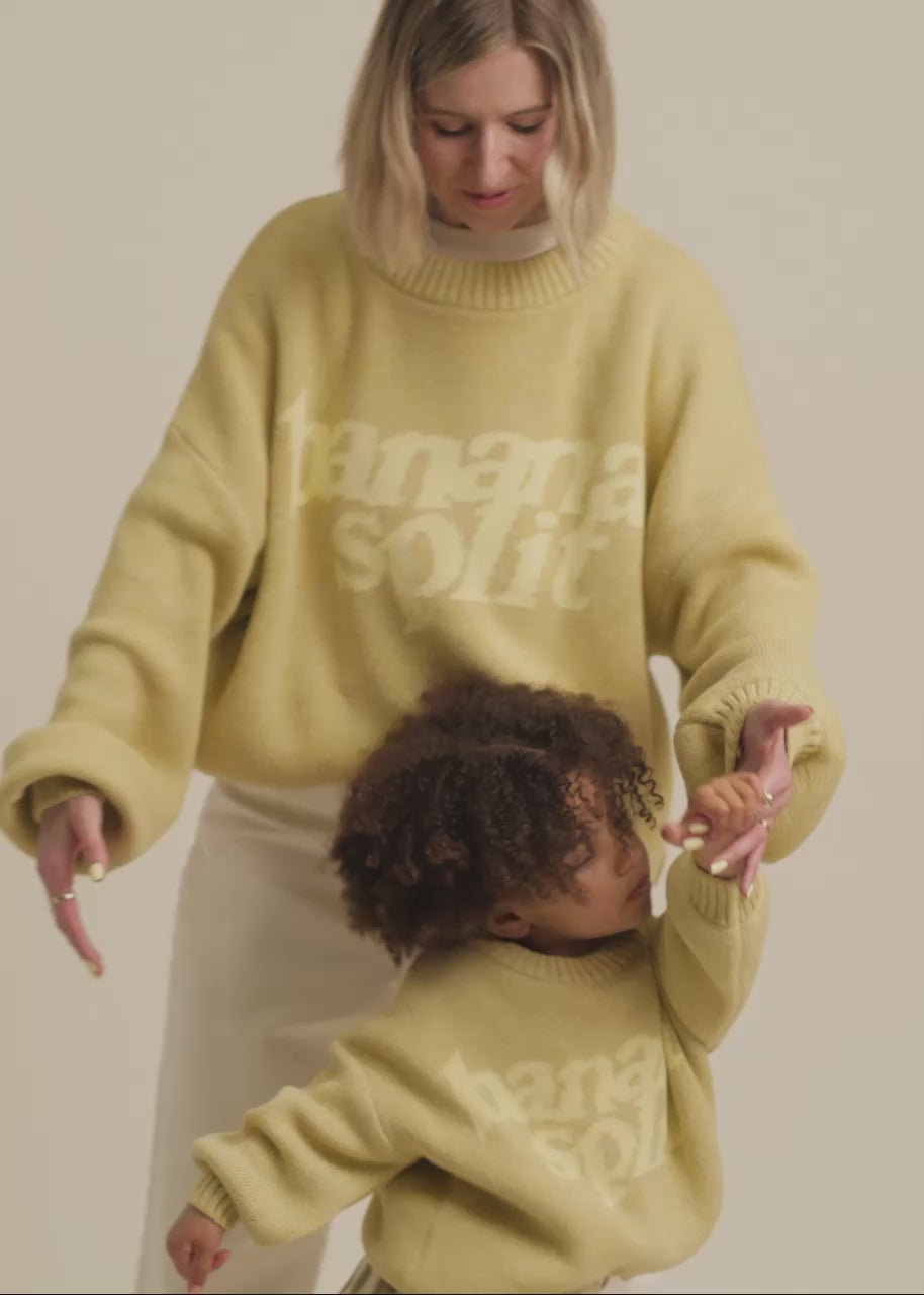 Lori Banana Split Sweater Adult