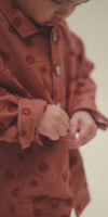 Fen Printed Tomato Jacket