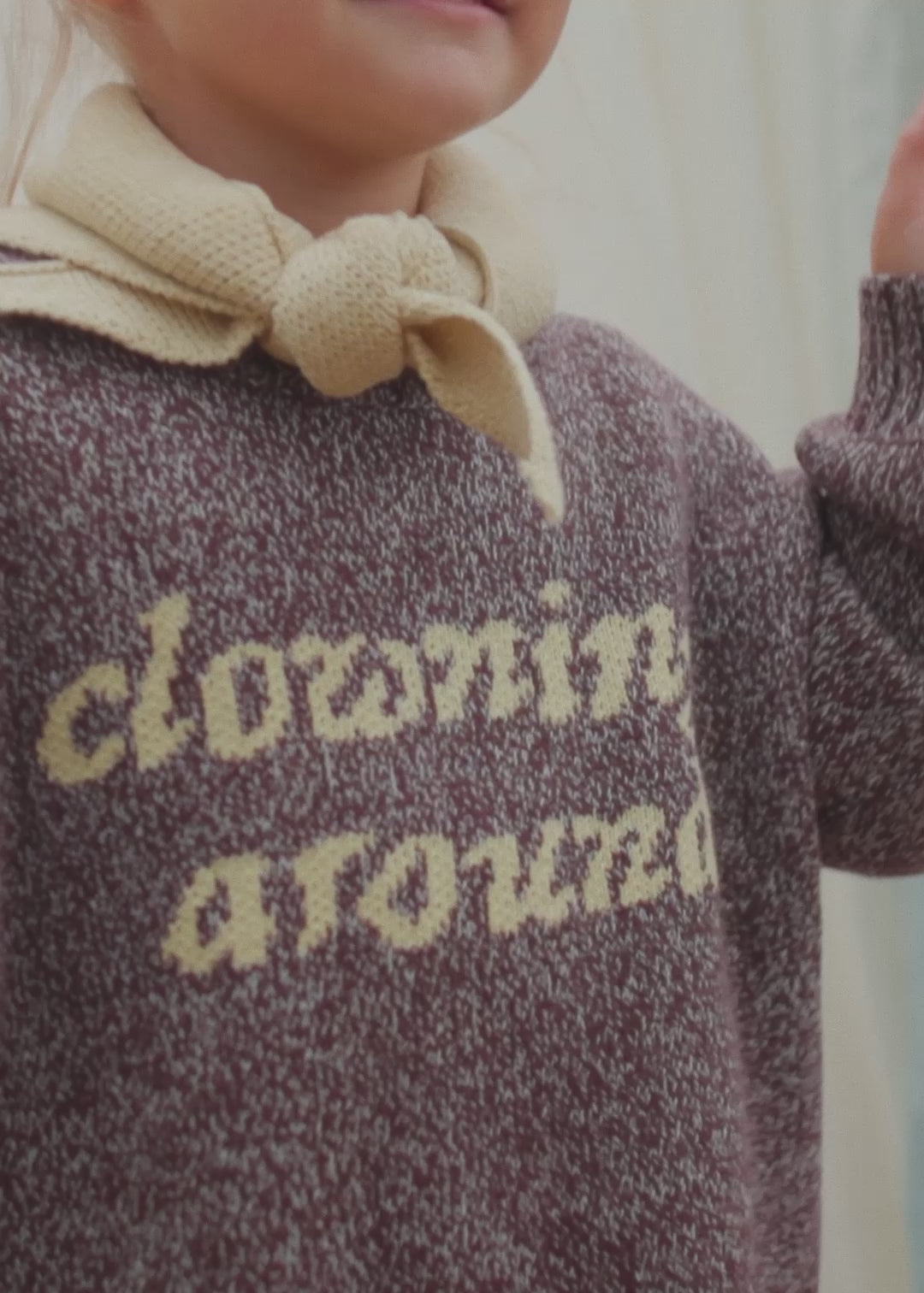 Lori Clowning Around Knitted Sweater