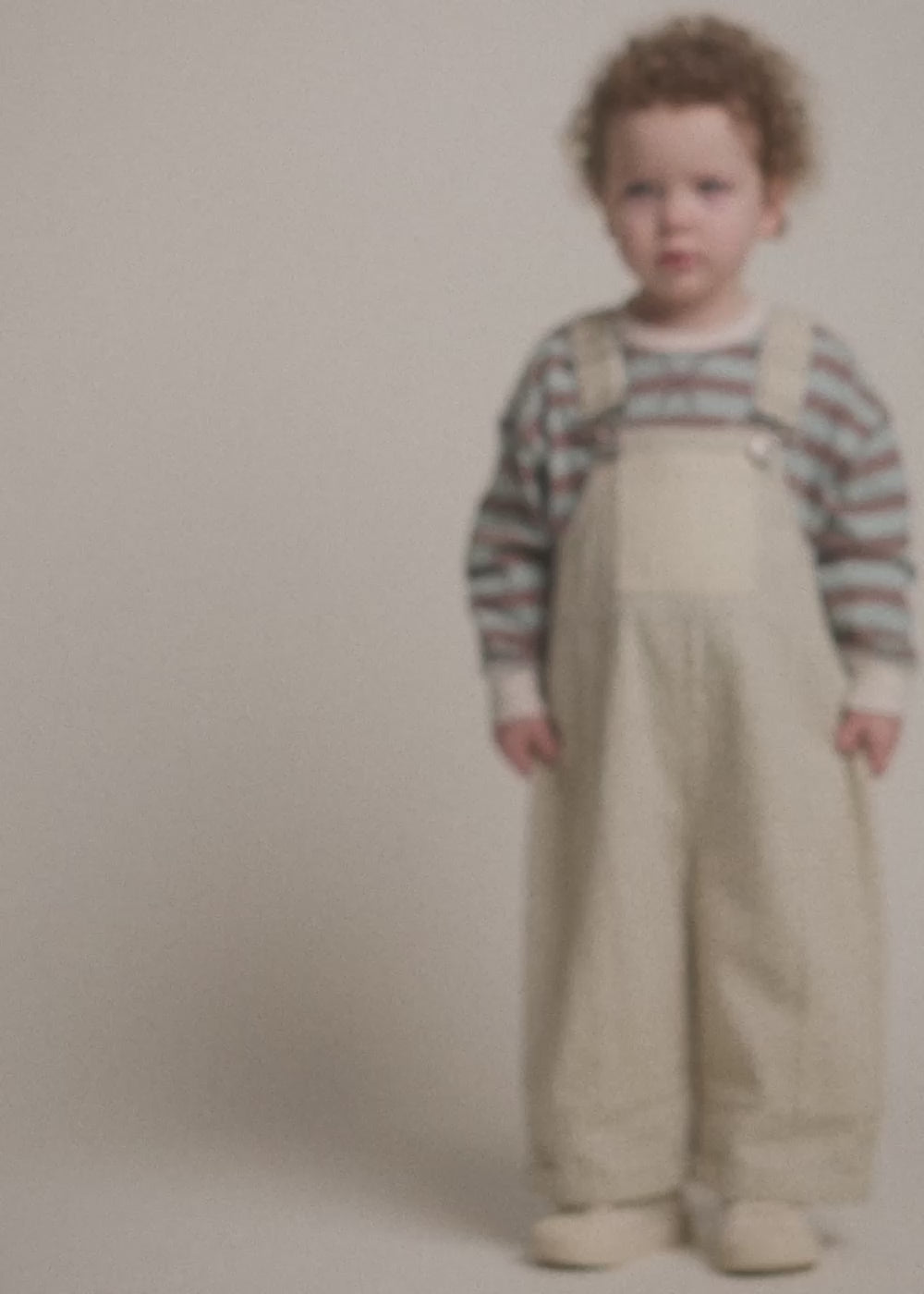 Blythe Radish Stripe Dungaree