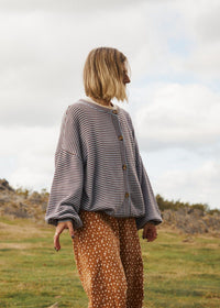 Emil Coco Sky Stripe Cardigan Adult