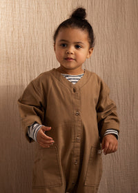Claude x Ando Overalls Chocolate