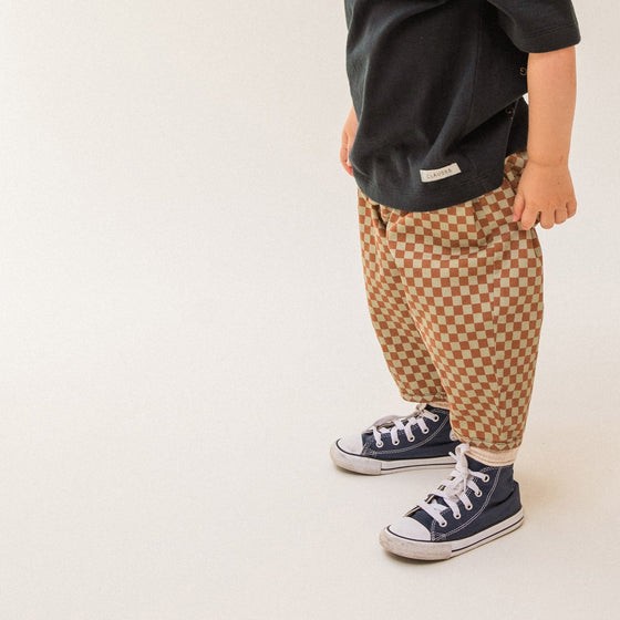 Brick Check Trouser